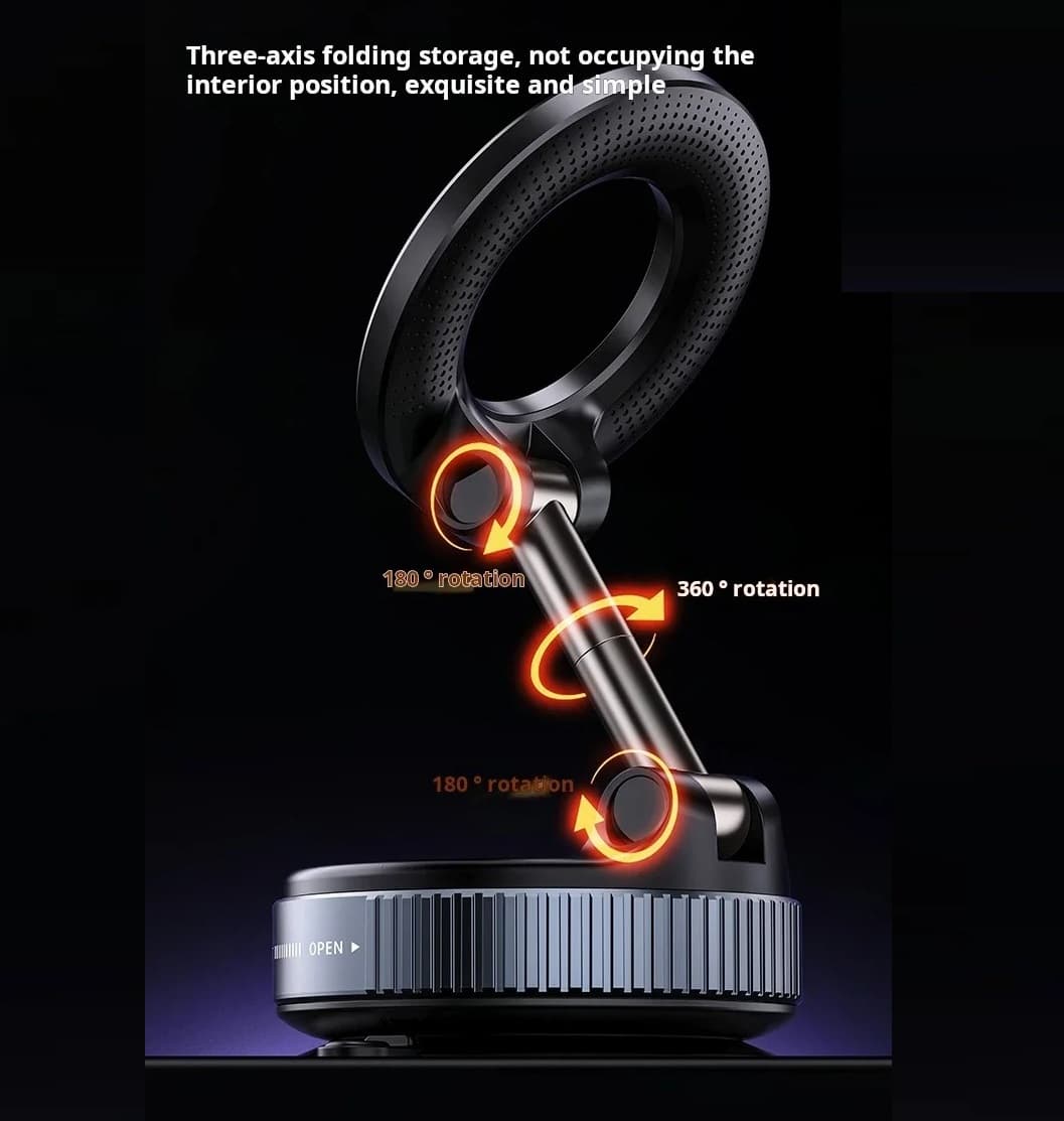 K007 Vacuum Suction Car Mobile Phone Holder Mount view 3