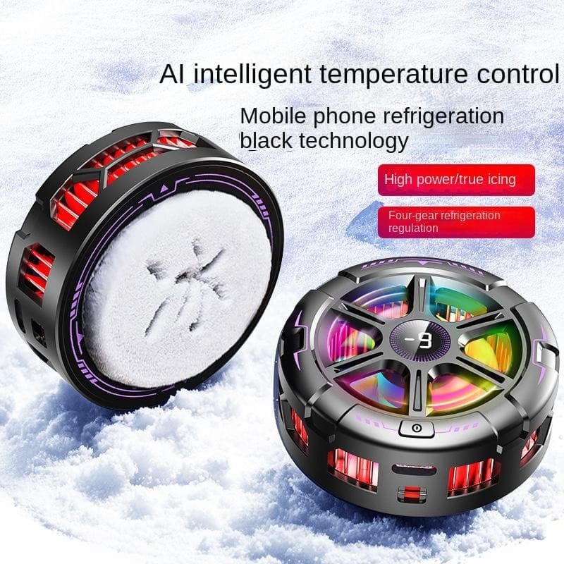 K21 Magnetic Radiator Icing Semiconductor Back Clip On Mobile Cooler view 3