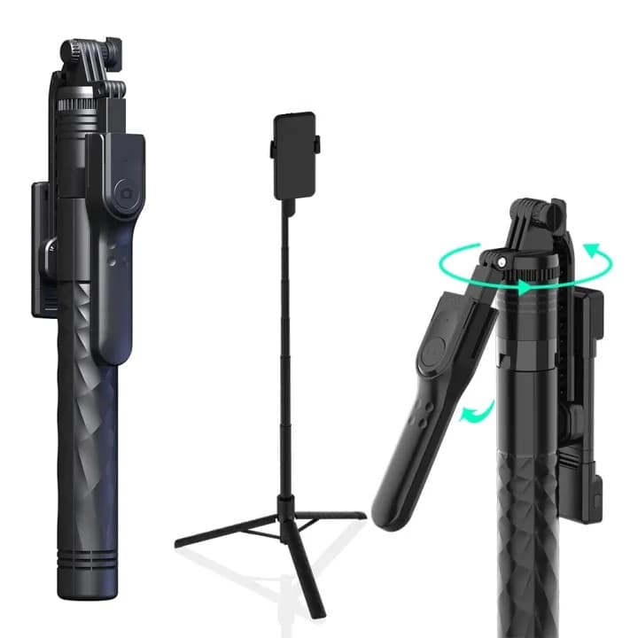 K28 Selfie Stick 175cm Extendable Tripod Stand view 2