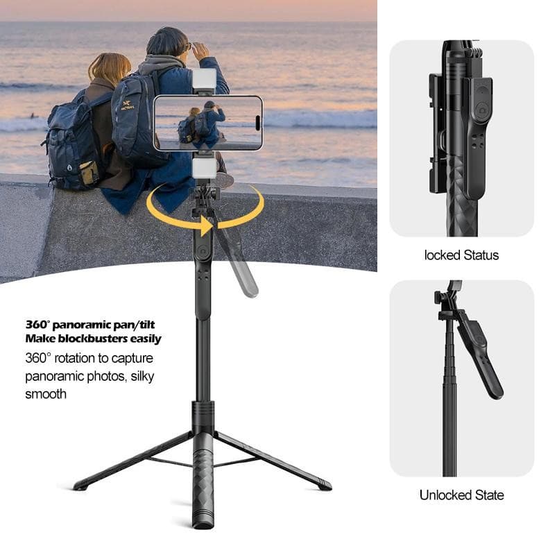 K28 Selfie Stick 175cm Extendable Tripod Stand view 4