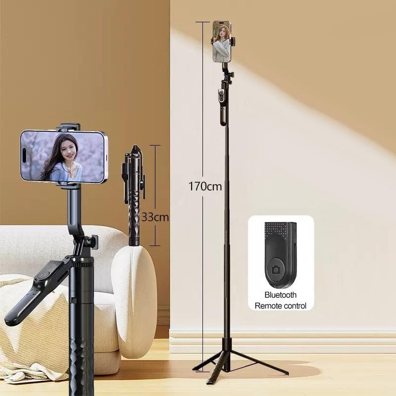 K28 Selfie Stick 175cm Extendable Tripod Stand view 6