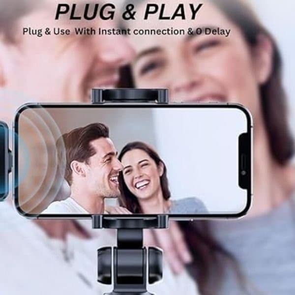 K31 Pro Wireless Lapel Microphone Universal Dual-Connector For iOS & Android view 5