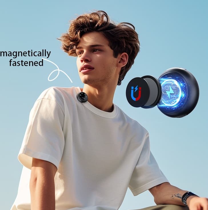 K31 Pro Wireless Lapel Microphone Universal Dual-Connector For iOS & Android view 6