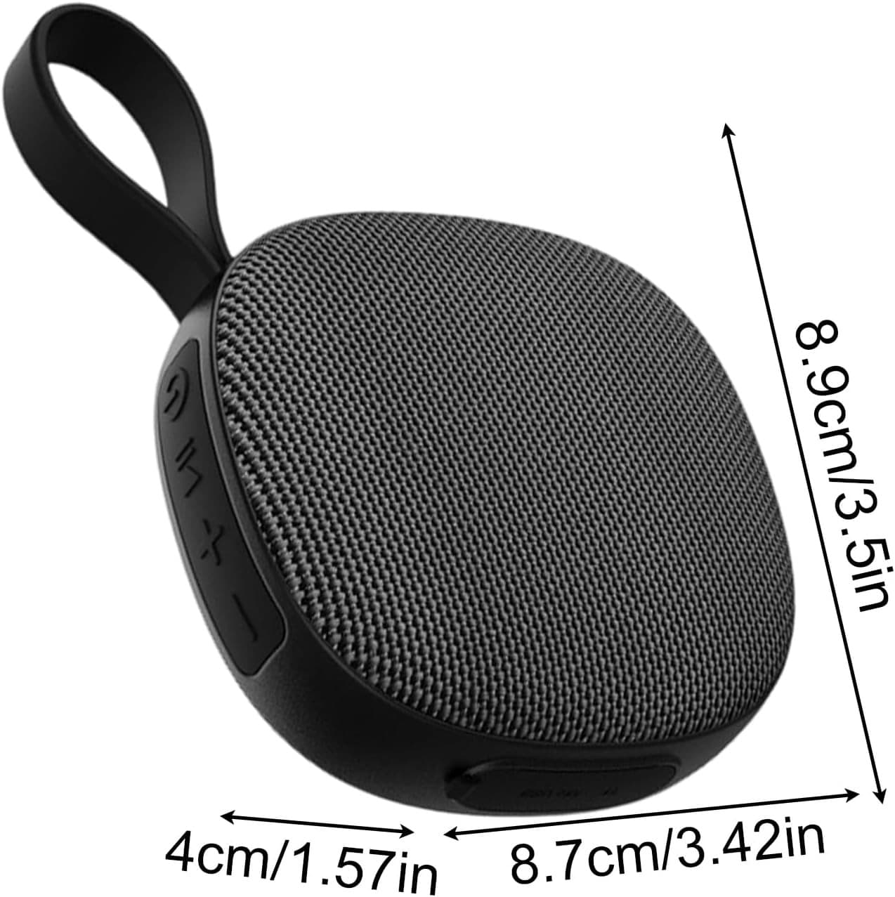 Kbroad KTS 2119 Portable Bluetooth Speaker With SD Card Support Type-C Charging view 3