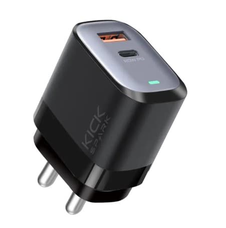 Kick Spark AeroDash 30W PD Charger view 1