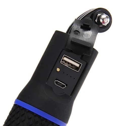 Kingma BMGP198 5200mAh Power Hand Grip Mini Rechargeable Monopod Selfie Handheld Grip Pole Stick Gopro view 3