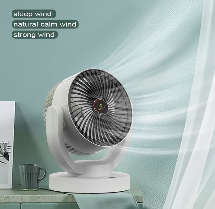 Kisonli F103 Rechargeable Table Fan view 4