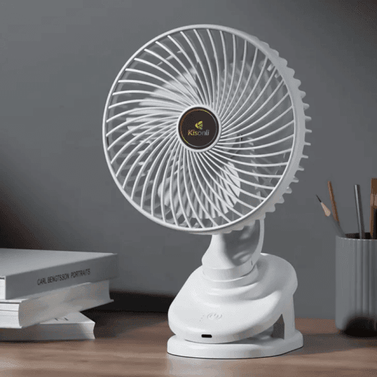 Kisonli F104 Rechargable Table Fan view 1