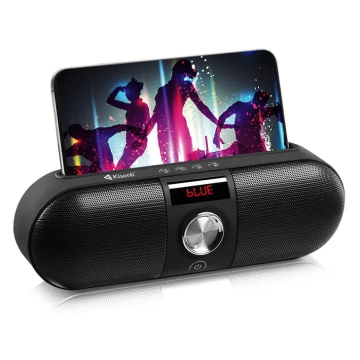 Kisonli KS 1992 Wireless Bluetooth Speaker USB, SD Card Fm Radio Aux view 1