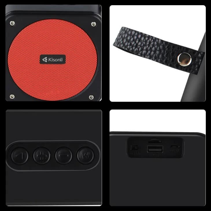 Kisonli S21 Wireless Mini Modern Bluetooth Speaker view 3
