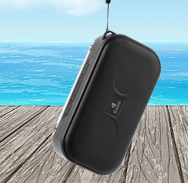 Kisonli SC01 Solar Panel Portable Bluetooth Speaker BT FM Radio view 3