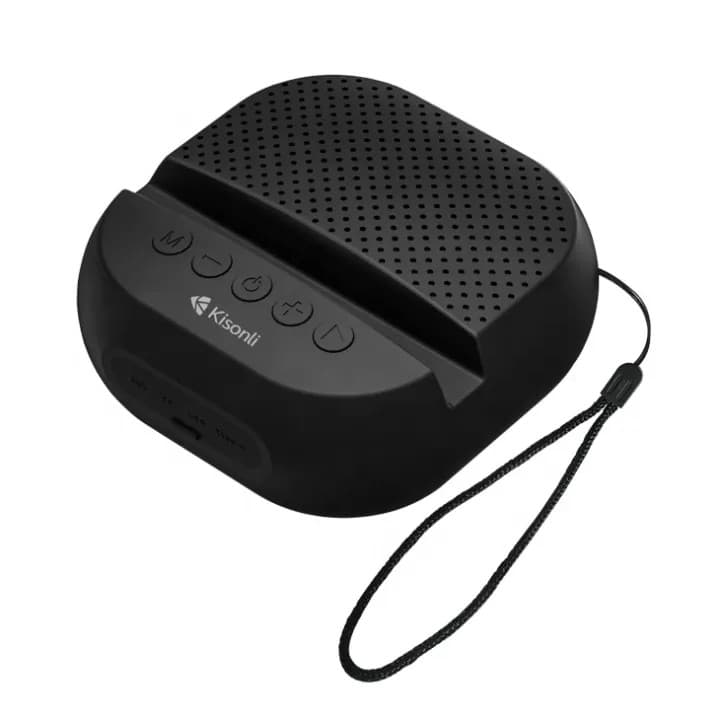 Kisonli T5 Portable Bluetooth Wireless Speaker With Holder Waterproof IPX4 view 1