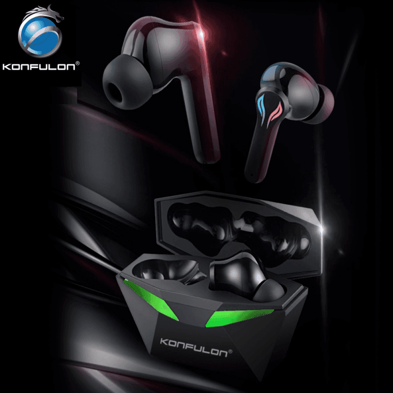 Konfulon BTS16 Gaming Bluetooth Earphone No Delay view 3