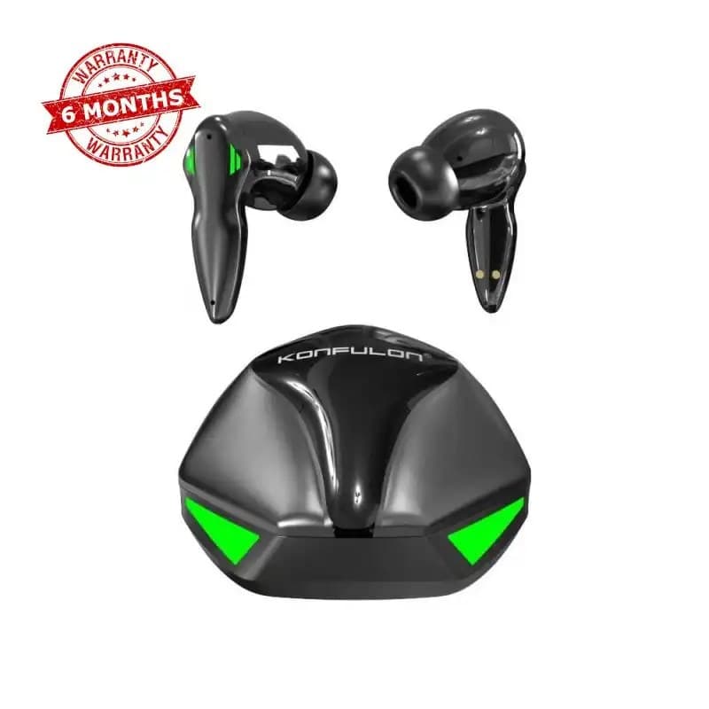 Konfulon GT-01 Gaming Bluetooth Earphone No Delay HiFi Quality Sound Music view 1
