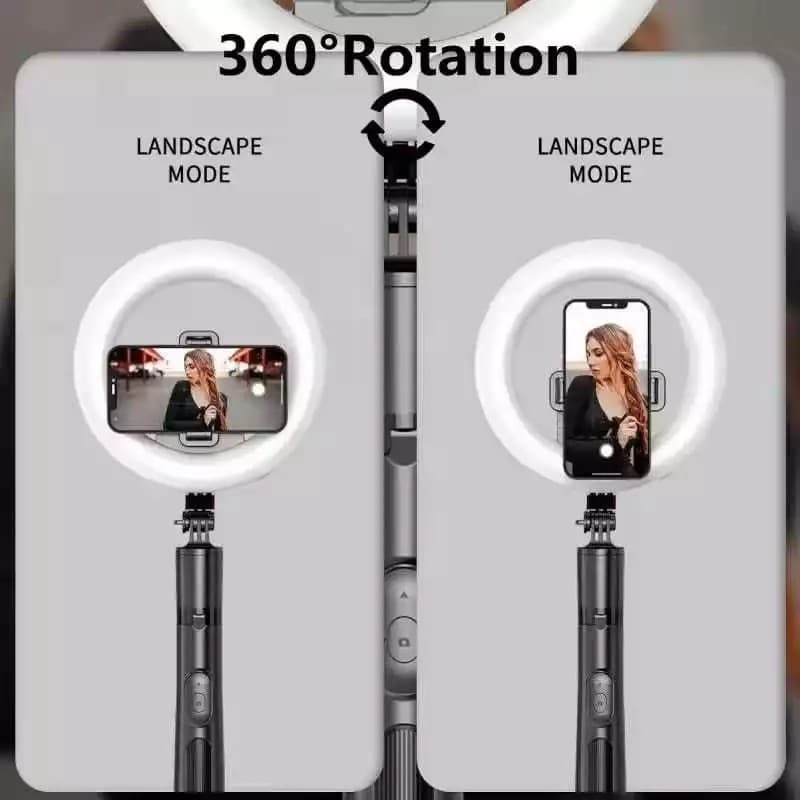 Koosda KRL T18 Selfie Stick Tripod With Light view 4
