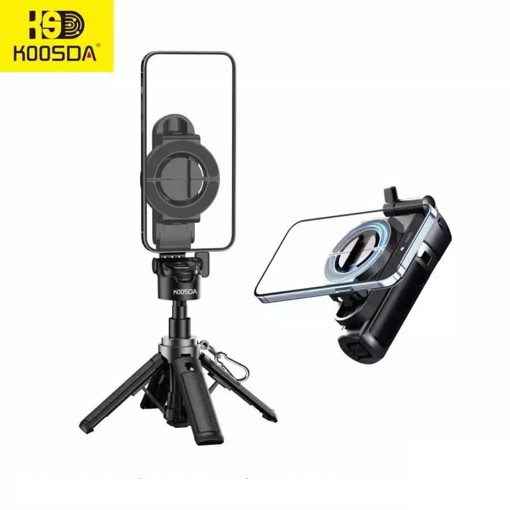 KOOSDA KS-L26 360° Rotation Magnetic Retractable Bluetooth Selfie Stick view 1