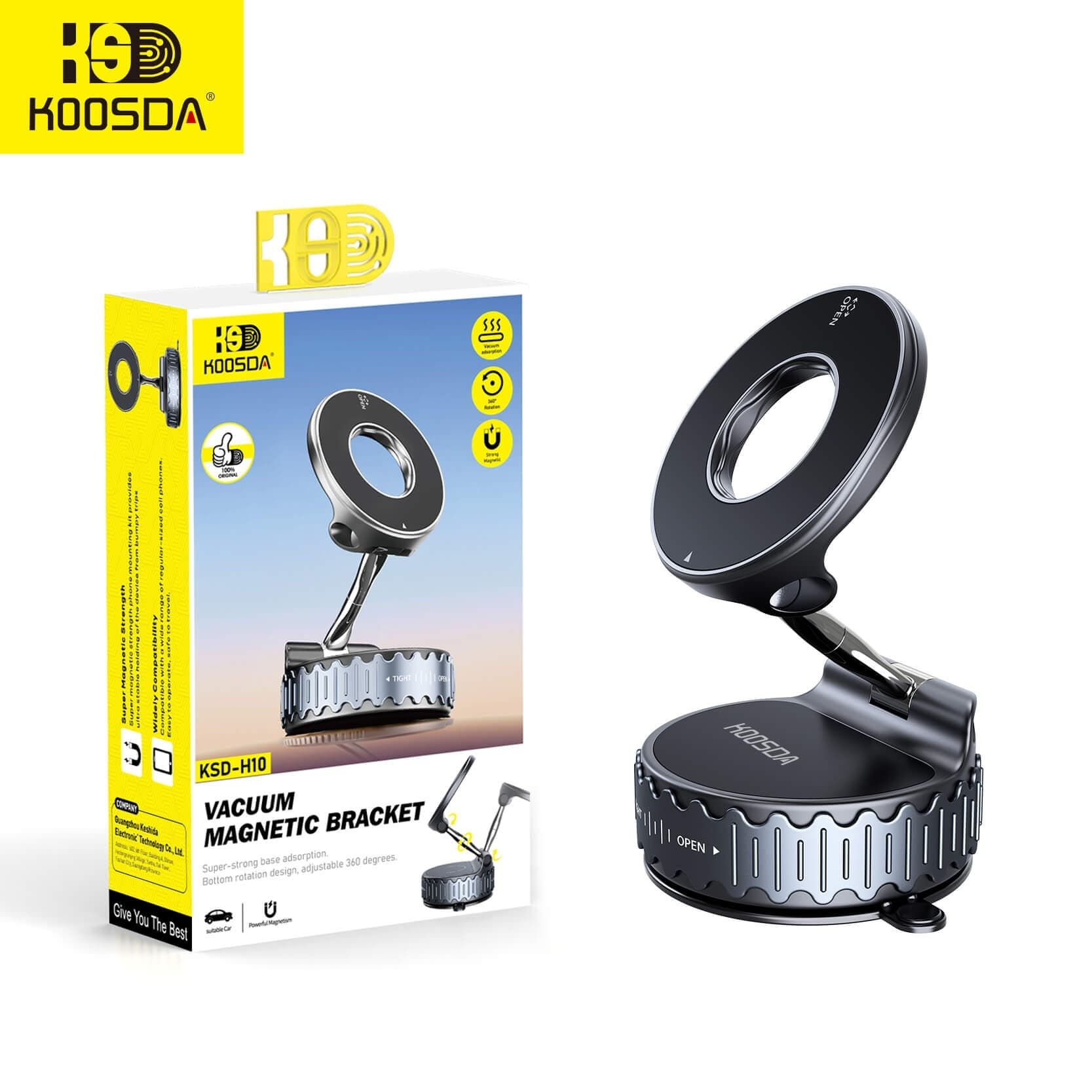 Koosda KSD H10 Multi Directional Rotating Magnetic Phone Holder view 1