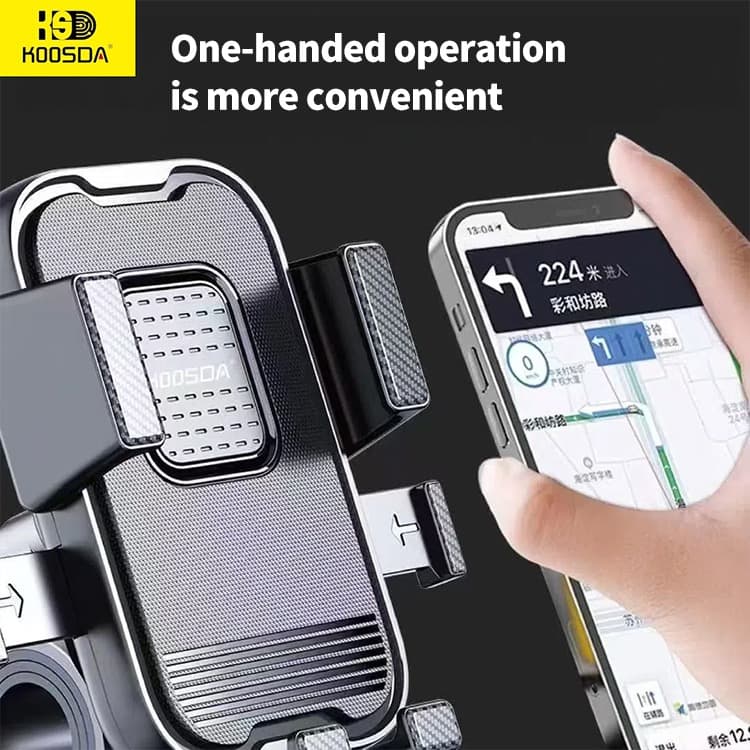 KOOSDA KSD H26 Universal Bicycle & Motorcycle Mobile Phone Holder view 3
