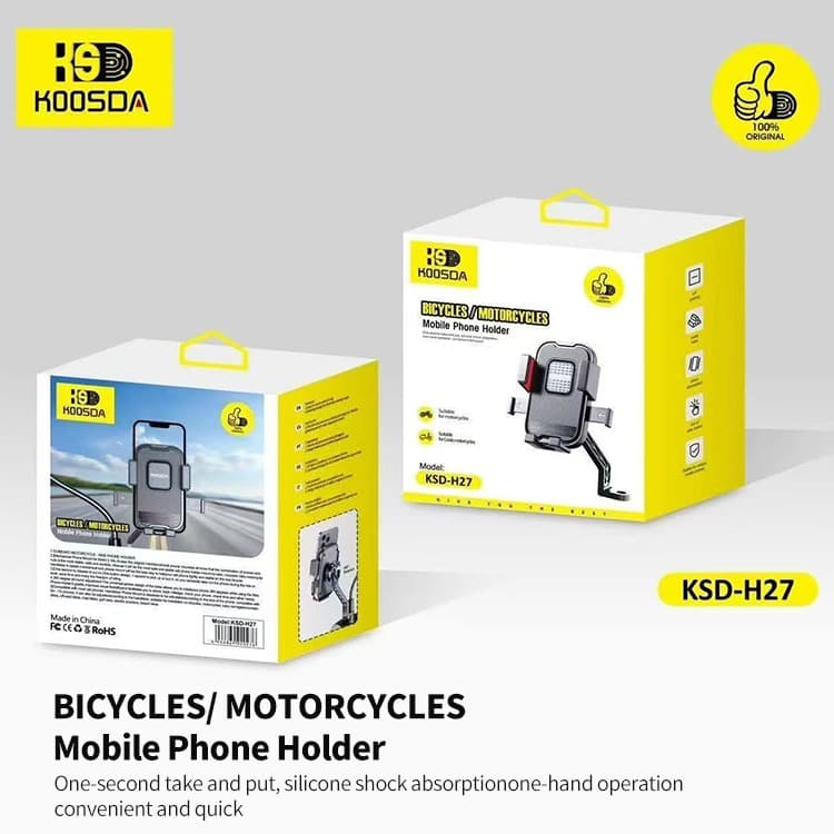 Koosda KSD H27 Mirro Bike Mobile Phone Holder view 5