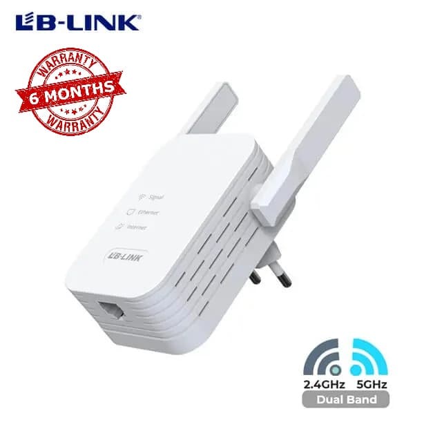 LB Link RE1200 Dual Band WiFi Range Extender Repeater view 1