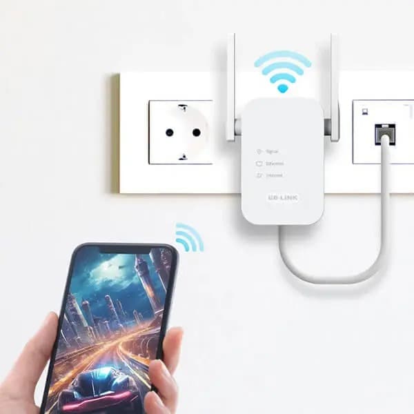 LB Link RE1200 Dual Band WiFi Range Extender Repeater view 2