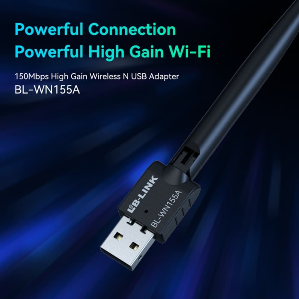LB-LINK WN155A USB WiFi Adapter 150Mbps Wireless Network Card For PC & Laptop view 4