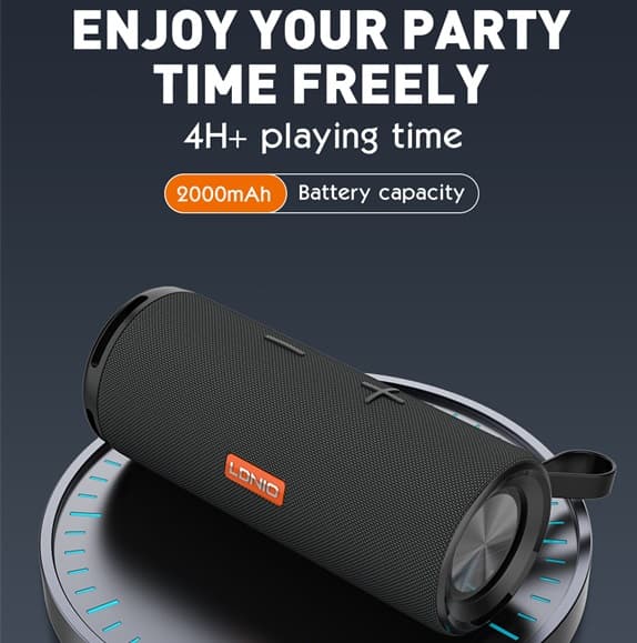 LDNIO BTS13 Wireless BT Bass HIFI Speaker view 2