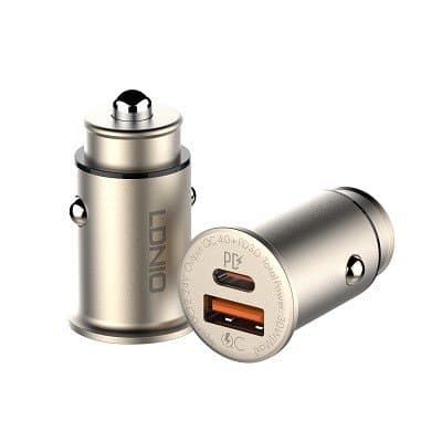 LDNIO C506Q 30W Ultra Mini Zinc Alloy Shell Car Charger view 1