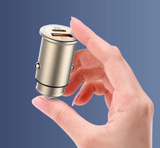 LDNIO C506Q 30W Ultra Mini Zinc Alloy Shell Car Charger view 2