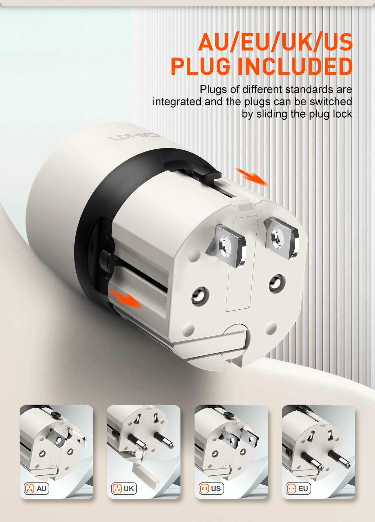 LDNIO Q2319 30W Super Fast Charging Global Mobile Phone Charger view 3