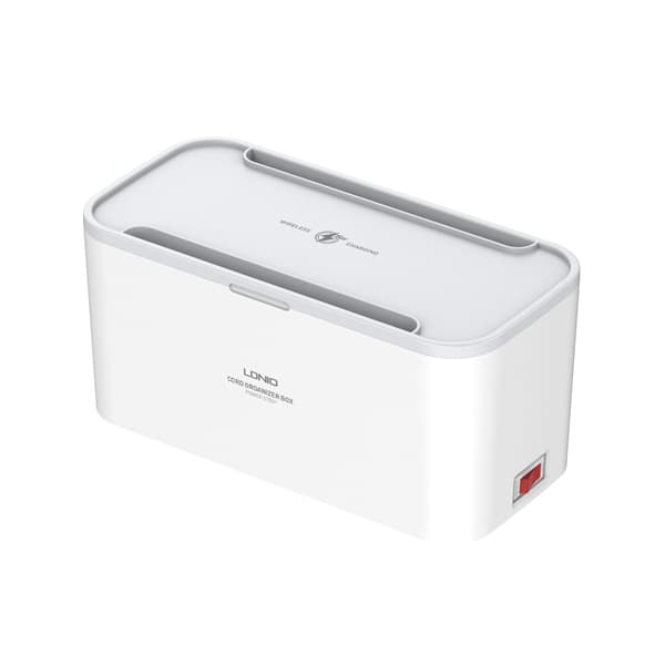 LDNIO SN5311W Smart Outlets Power Socket Storage Box With Wireless Charging view 1
