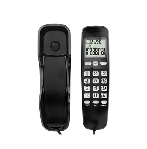 Leboss B369 Caller ID Telephone - Wall Mount & Desktop Landline view 1