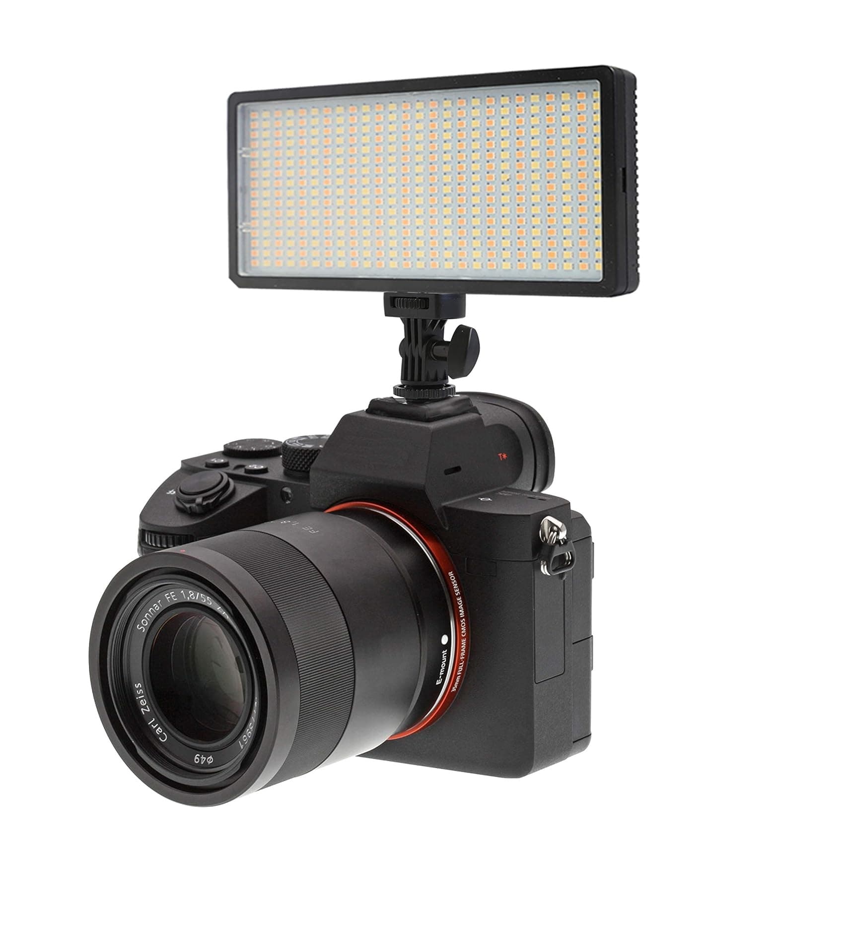 LED-416 Professional 416 LED On Camera Photo And Video Light Kit view 2