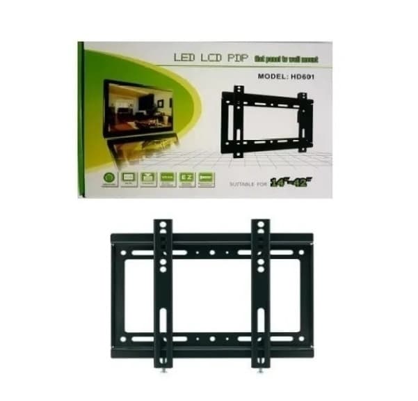 LED TV Wall Mount Bracket Fixed Flat Panel 14-42 Inches view 1