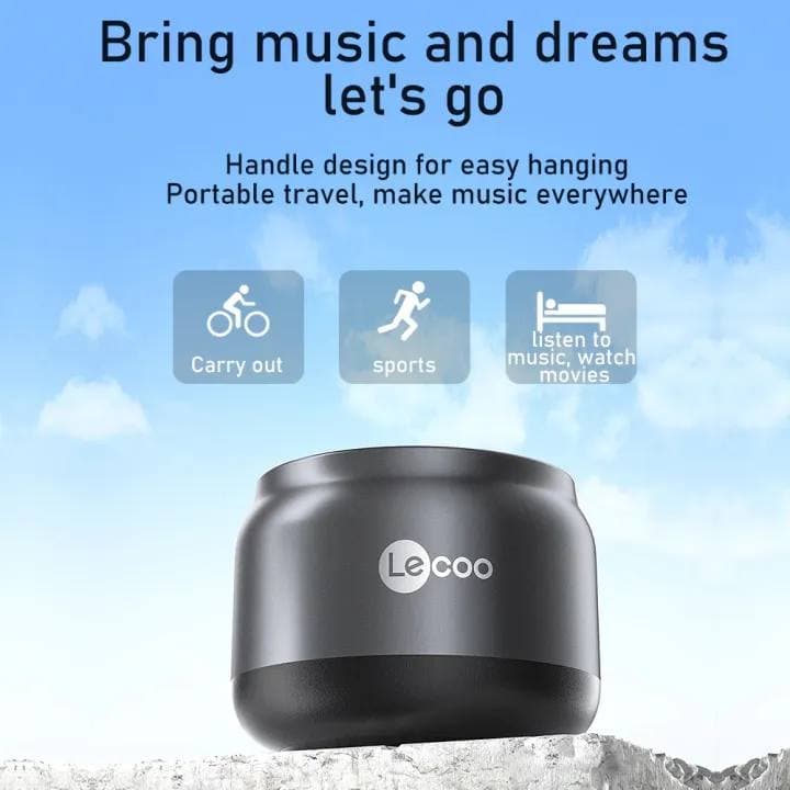 Lenovo Lecoo DS106 Portable Bluetooth Speaker HiFi Stereo Sound view 3