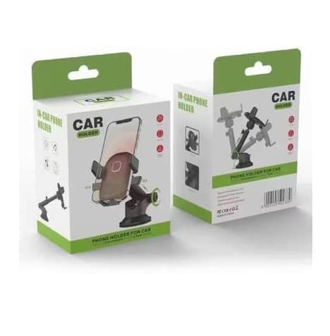 Long Neck Car Mobile Holder 360° Rotation Suction Mounted view 4