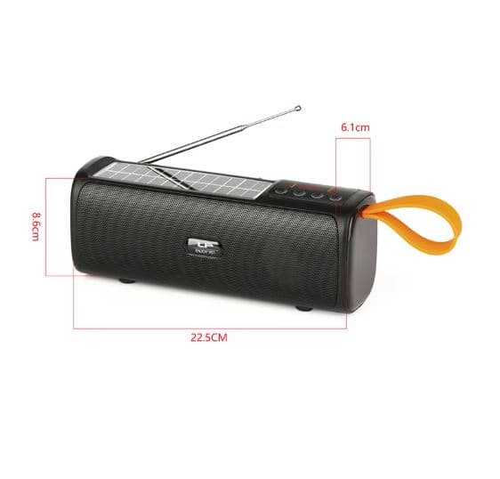 LP V51 Portable Wireless Bluetooth Speaker Solar Rechargeable view 3