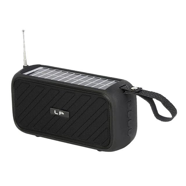 LP V55 2″ 5 Watt Solar Charging FM Radio Bluetooth Speaker view 1