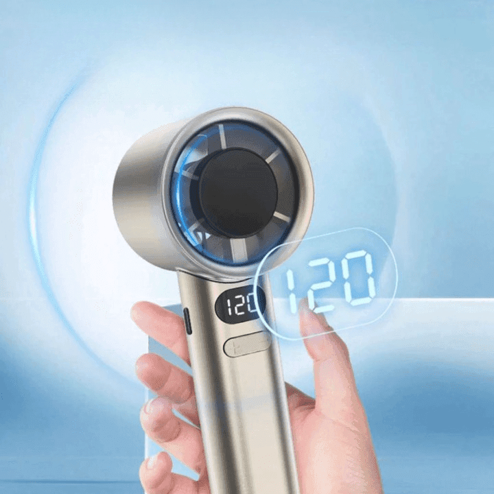 M11 Portable Mini High Speed Handy Fan Type C Rechargeable view 1