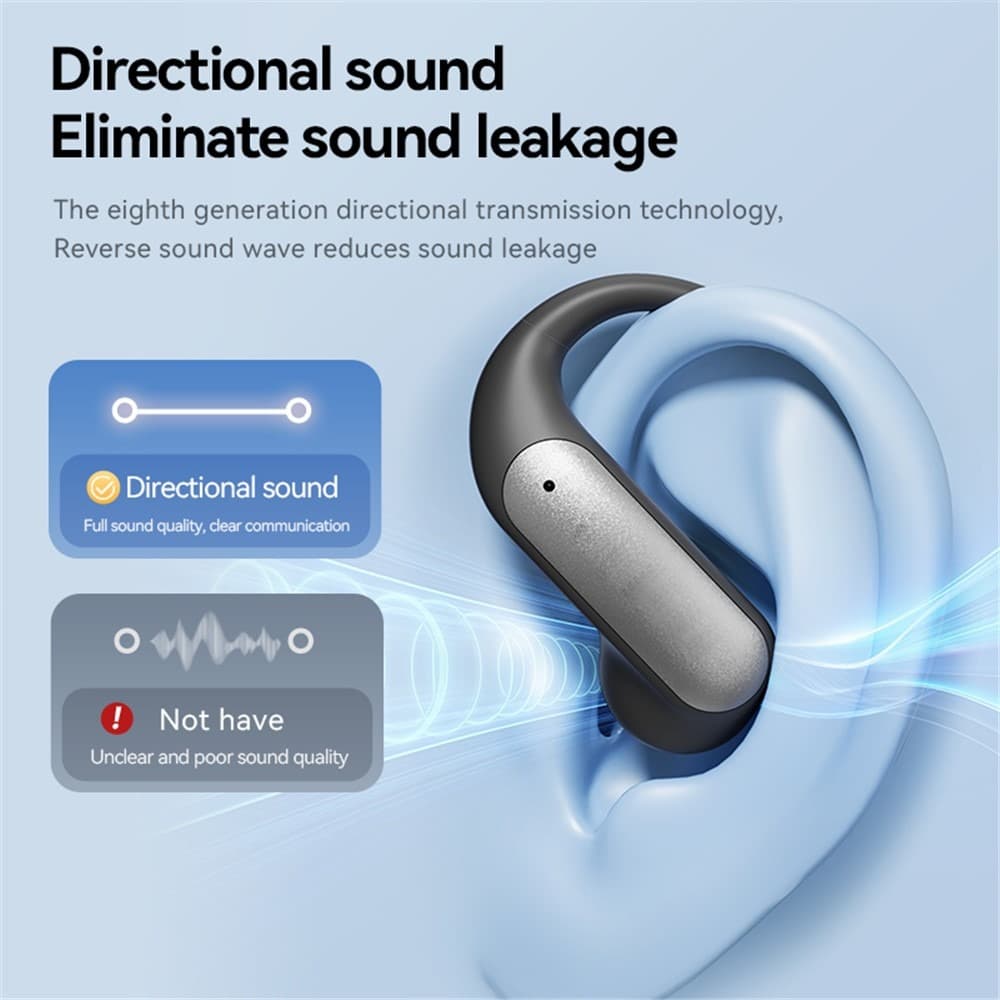 M118 Waterproof Sports Ear Hook Wireless Bluetooth Earbuds view 3