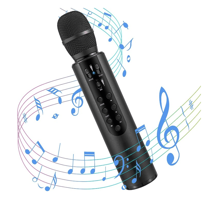 M6 KTV Bluetooth Karaoke Mic With Powerful 10W Speaker view 1