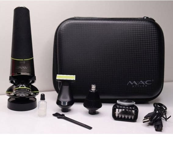 MAC MC 8819 Battery Powered Rotary Electric Razor Styler view 3