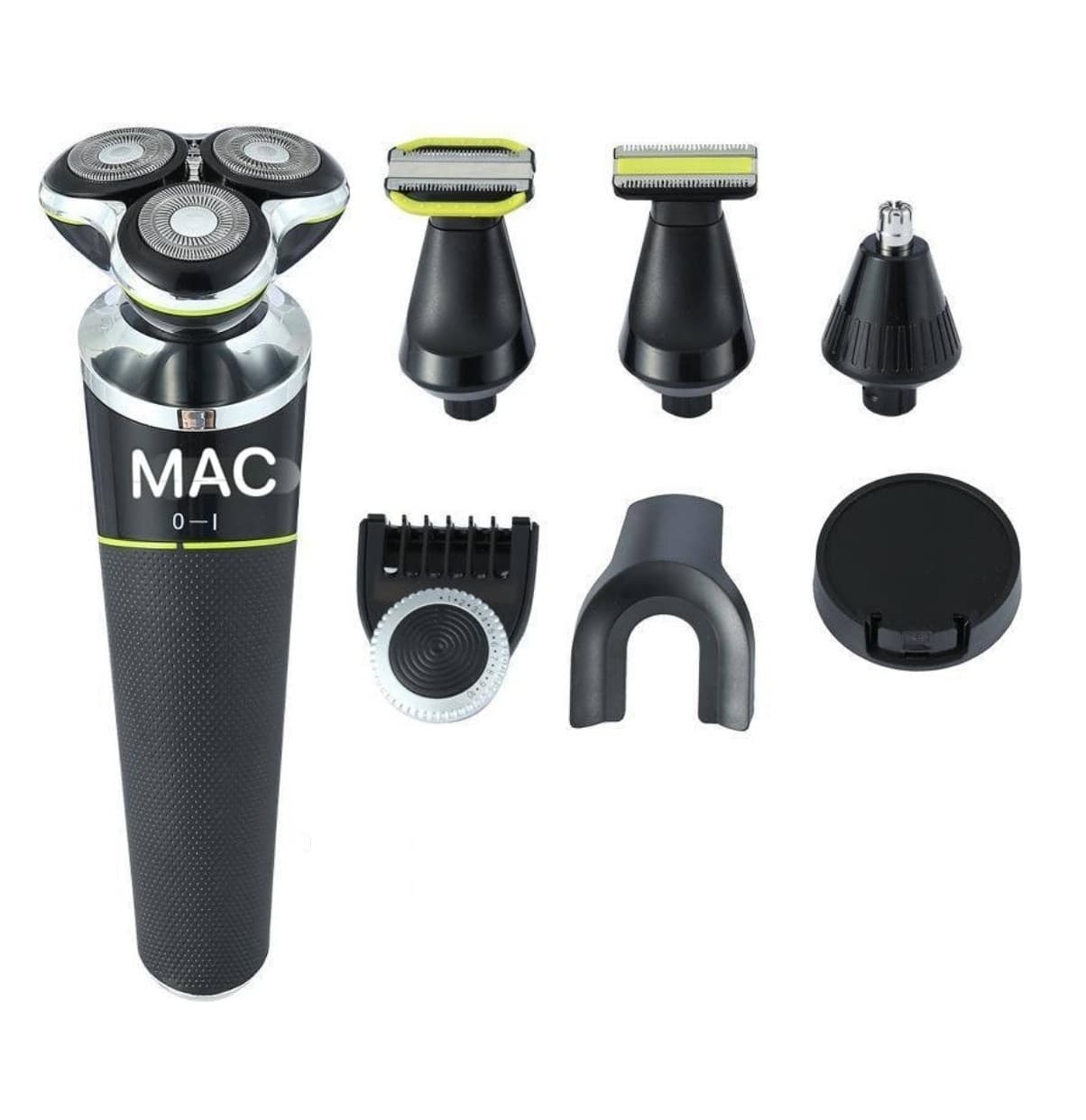 MAC MC 8819 Battery Powered Rotary Electric Razor Styler view 1