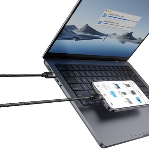 Mcdodo CA2010 36W Magnetic Self Winding USB C To Lightning Fast Charging Cable 1.2M view 4