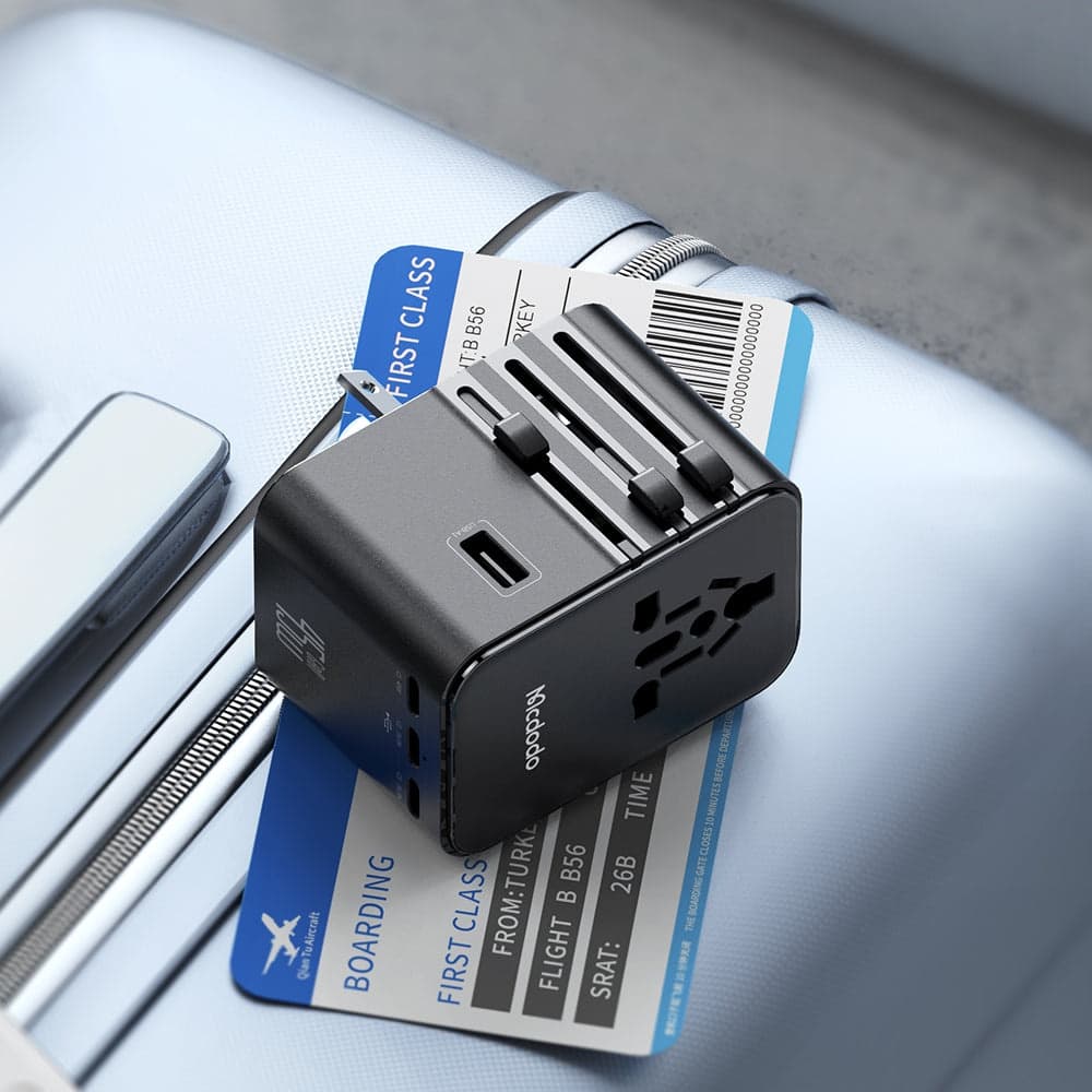 Mcdodo CA372 GlobePower 45W Universal Travel Adapter Kit (3 USB-C, 2 USB-A) view 5