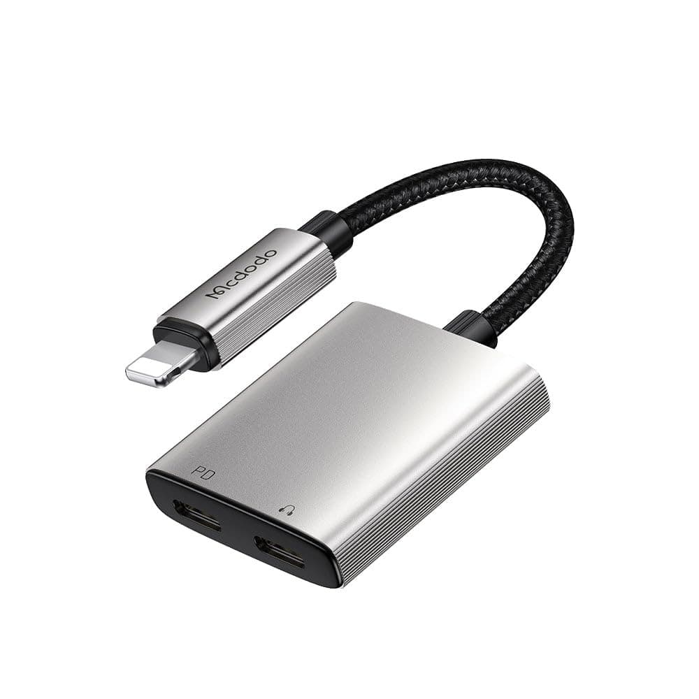 Mcdodo CA5560 Lightning To Dual Lightning Audio Adapter view 1