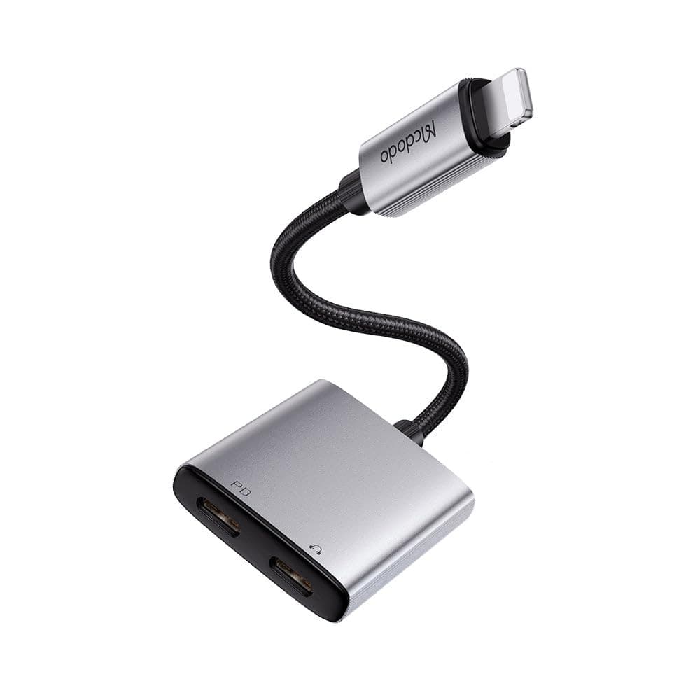 Mcdodo CA5560 Lightning To Dual Lightning Audio Adapter view 4