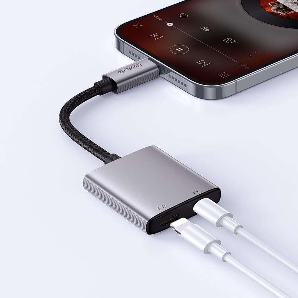 Mcdodo CA5560 Lightning To Dual Lightning Audio Adapter view 3