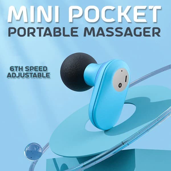 Mini Electric Handheld Massager Powerful 6 Speed Vibration Modes view 3