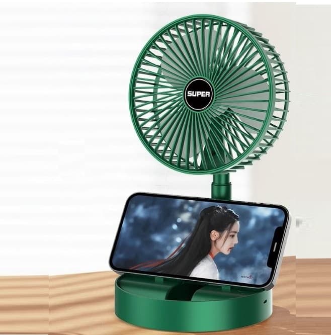 Mini Portable Folding Rechargeable Table Fan view 1